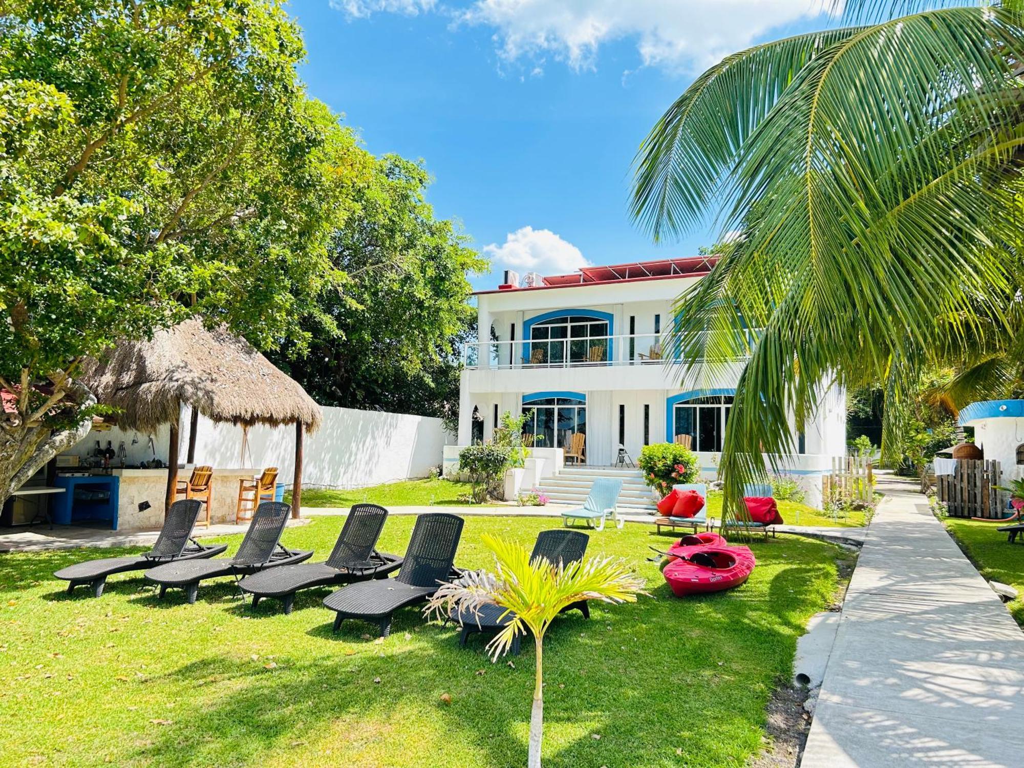 Ferienwohnung Departamentos Blue Bacalar Exterior foto
